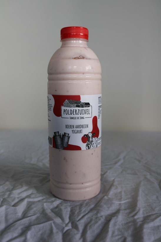 Yoghurt Aardbei 1 Liter